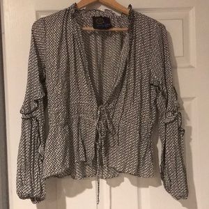Planet Blue Top Never Worn size L